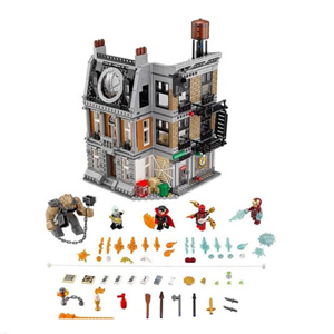 لگو مارول خانه دکتر استرنج 1004 قطعه Lego Dr. Strange Home-اسباب بازی